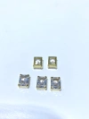 Rectangular zircon accessories, zircon claws, DIY nail art, mobile phone decoration accessories, earrings, necklaces, pendants, heat-resistant details Picture
